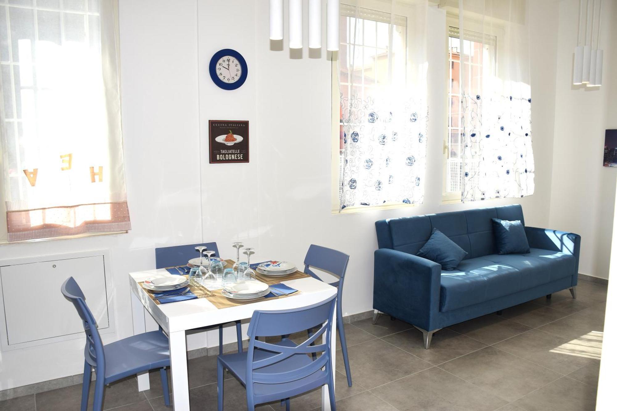La Dimora In Blu Apartment โบโลญญา ภายนอก รูปภาพ